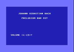 Preludium BWV 937